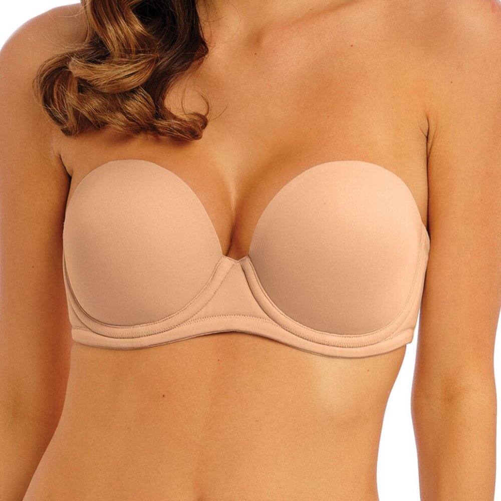 NWOT Wacoal Red Carpet Strapless Bra Beige 36 C